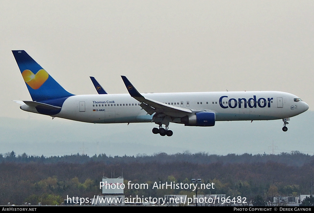 Aircraft Photo of D-ABUC | Boeing 767-330/ER | Condor Flugdienst | AirHistory.net #196482