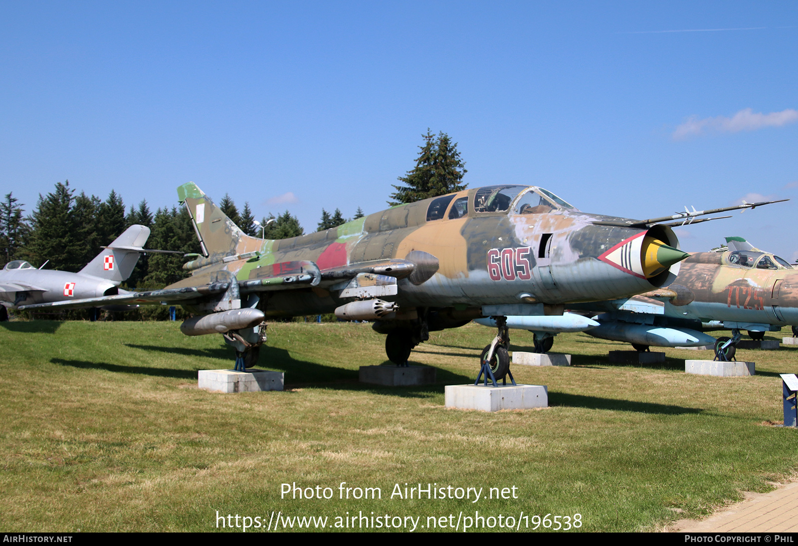 Aircraft Photo of 605 | Sukhoi Su-22UM3K | Poland - Air Force | AirHistory.net #196538