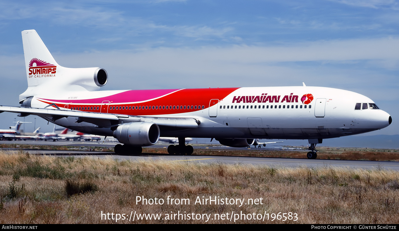 Aircraft Photo of N763BE | Lockheed L-1011-385-1 TriStar 50 | Hawaiian Airlines | AirHistory.net #196583