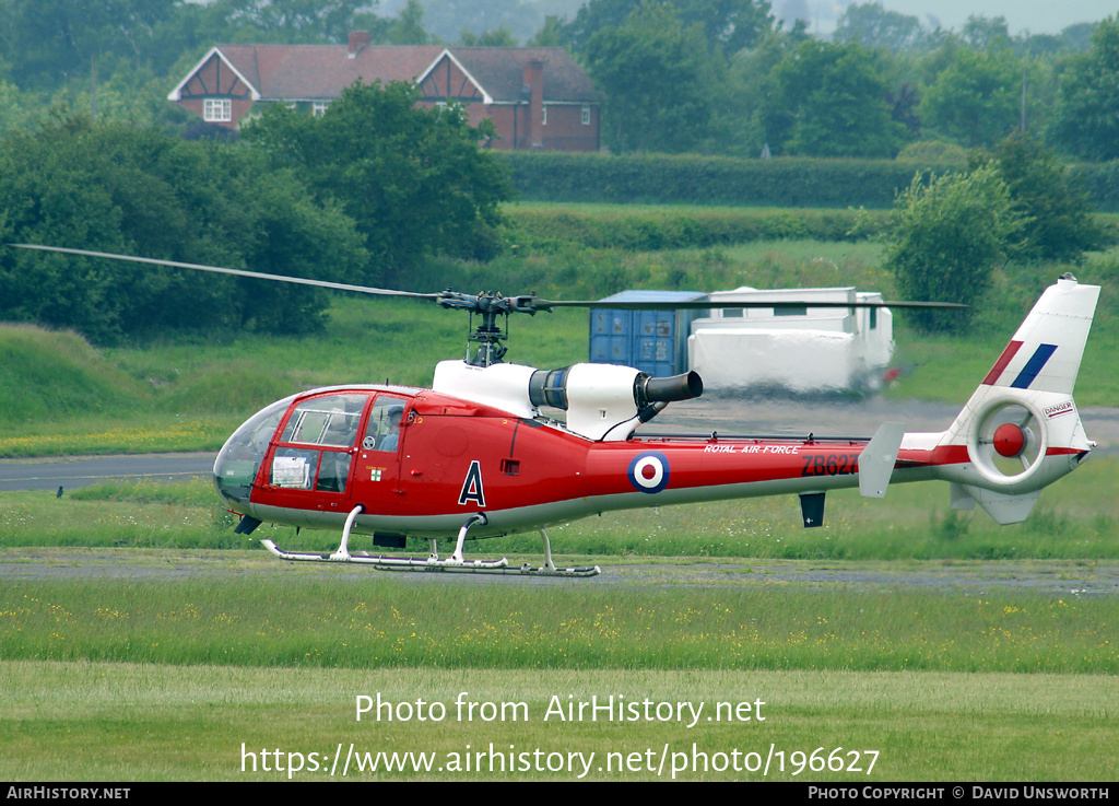 Aircraft Photo of G-CBSK / ZB627 | Aerospatiale SA-341D Gazelle HT3 | UK - Air Force | AirHistory.net #196627