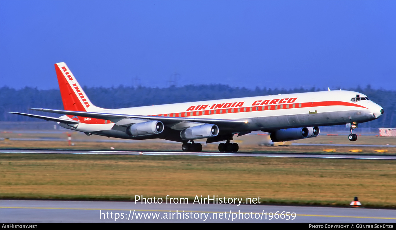 Aircraft Photo of TF-FLC | McDonnell Douglas DC-8-63CF | Air India Cargo | AirHistory.net #196659