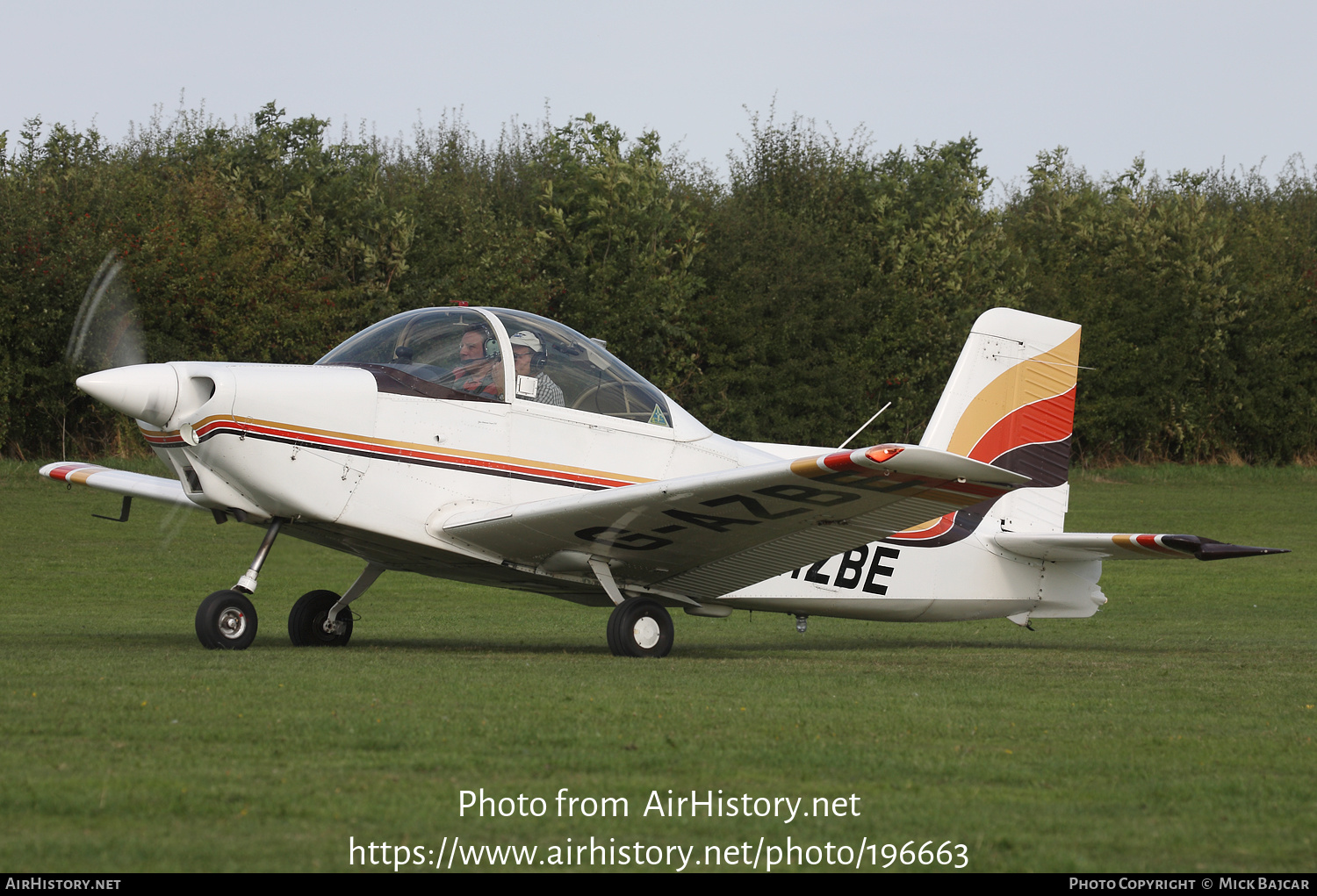 Aircraft Photo of G-AZBE | AESL Glos-Airtourer Super 150 | AirHistory.net #196663