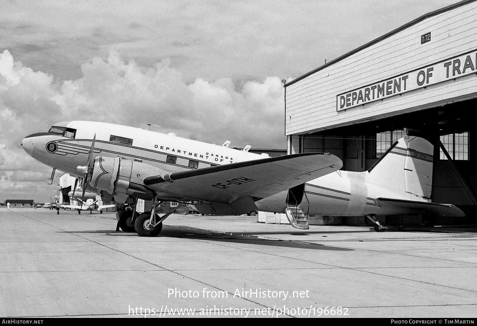 Aircraft Photo of CF-DTH | Douglas C-47A Skytrain | Department of Transport | AirHistory.net #196682