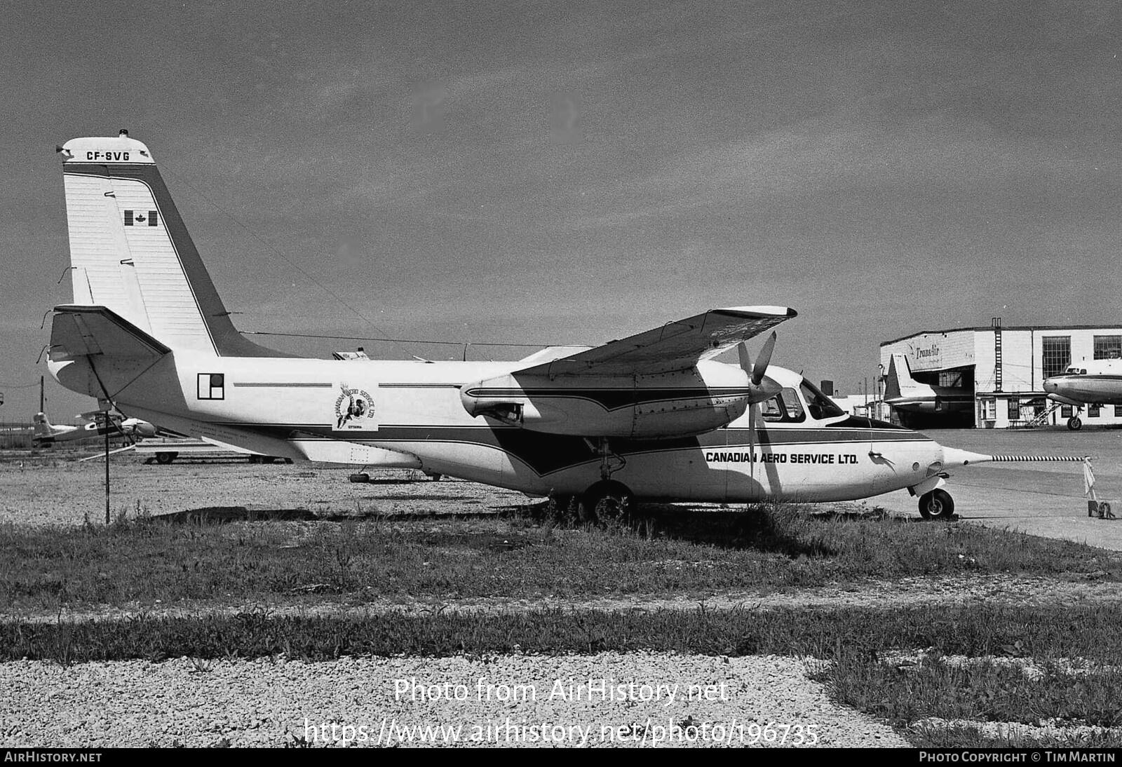 Aircraft Photo of CF-SVG | Aero Commander 680E Commander | Canadian Aero Service | AirHistory.net #196735