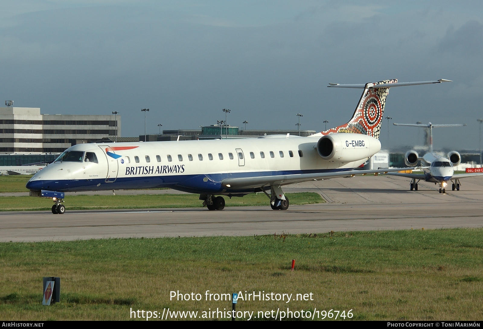 Aircraft Photo of G-EMBG | Embraer ERJ-145EU (EMB-145EU) | British Airways | AirHistory.net #196746