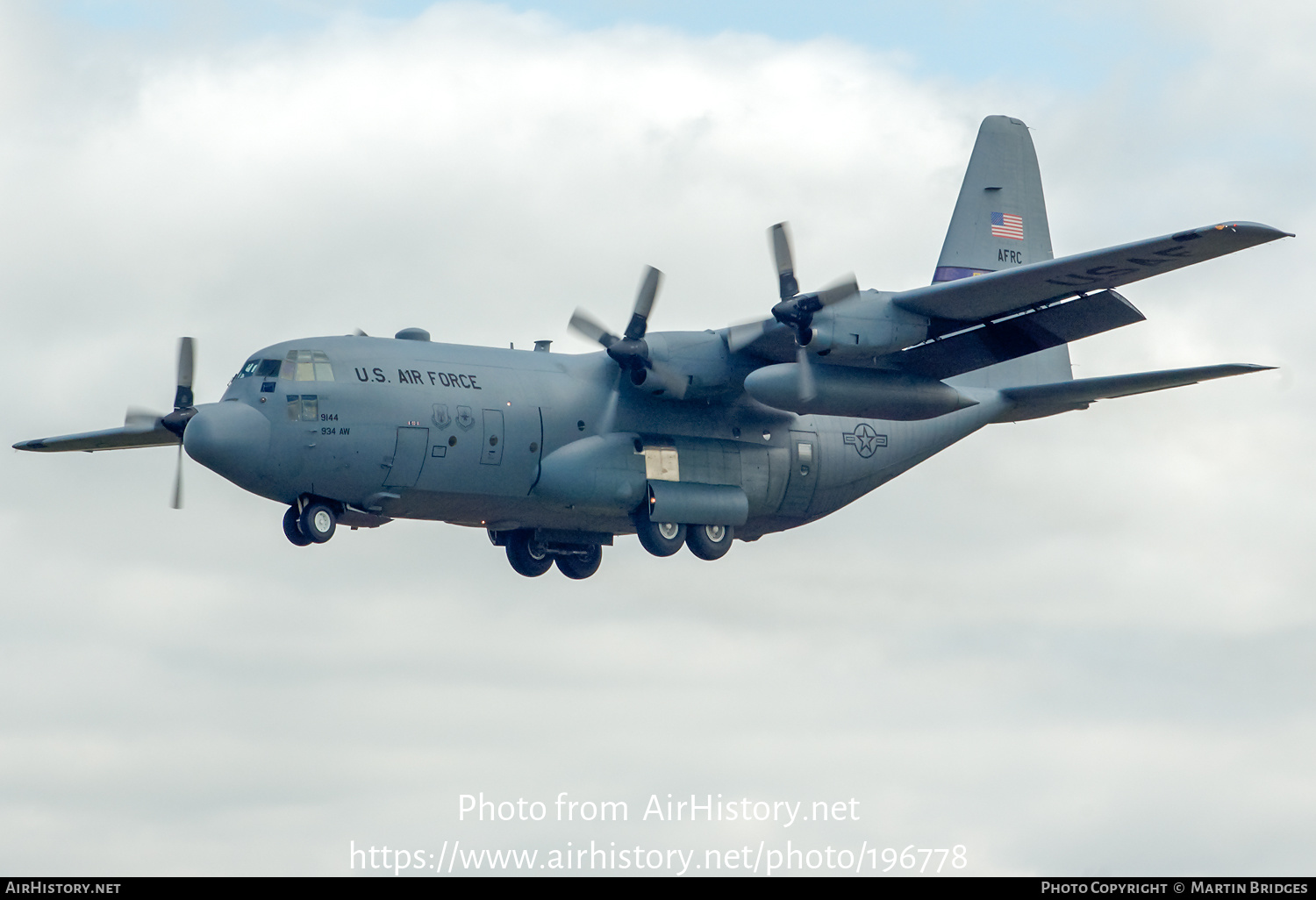 Aircraft Photo of 91-9144 / 19144 | Lockheed C-130H Hercules | USA - Air Force | AirHistory.net #196778