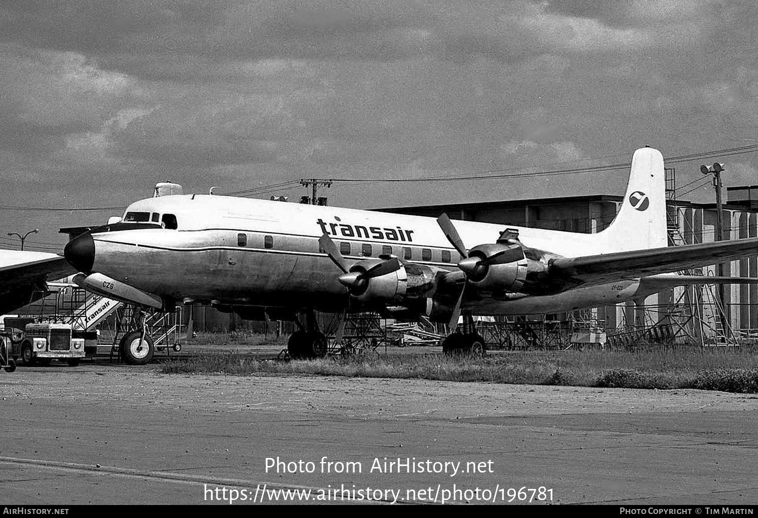 Aircraft Photo of CF-CZS | Douglas DC-6B | Transair | AirHistory.net #196781