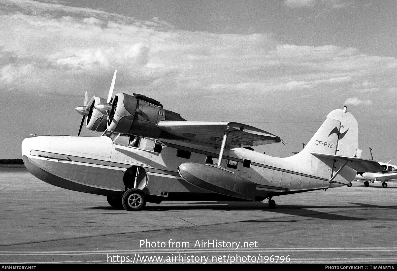 Aircraft Photo of CF-PVE | Grumman G-21A Goose | AirHistory.net #196796