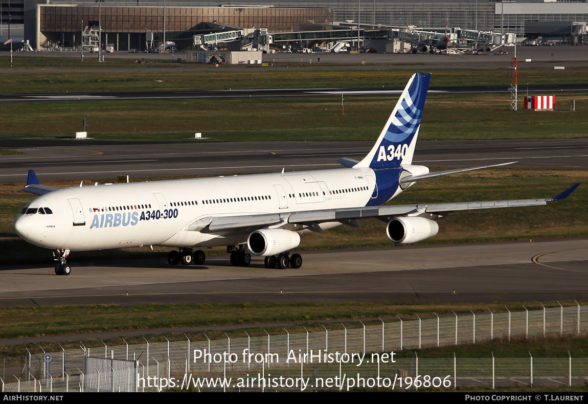 Aircraft Photo of F-WWAI | Airbus A340-311 | Airbus | AirHistory.net #196806