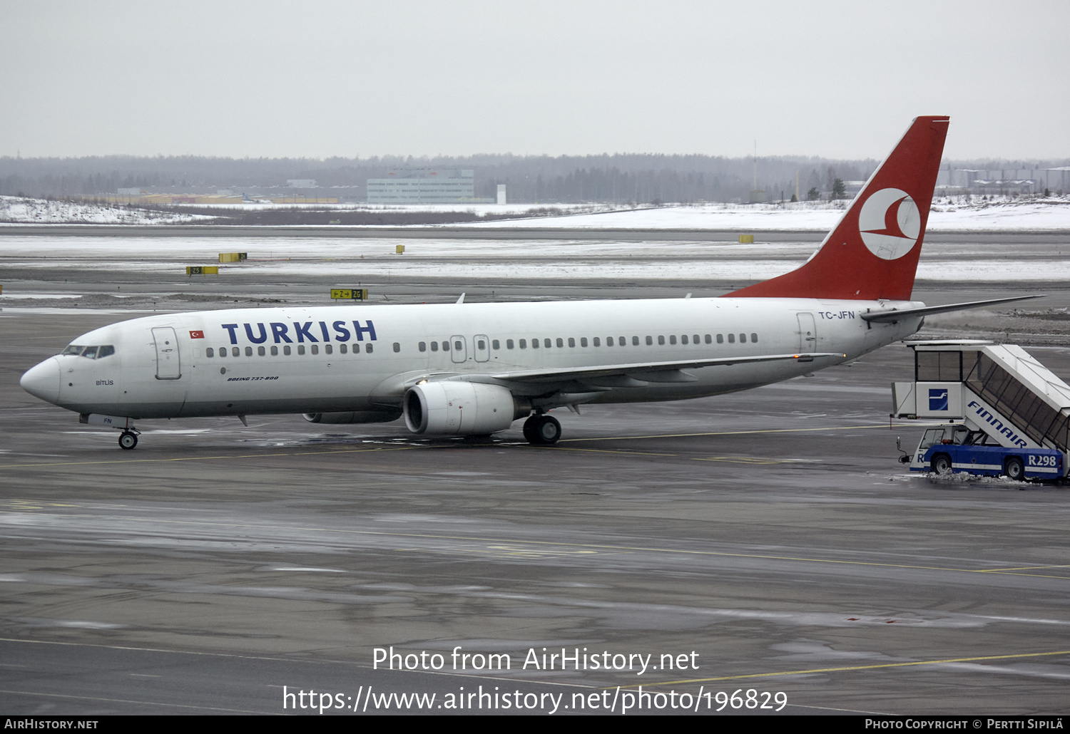 Aircraft Photo of TC-JFN | Boeing 737-8F2 | Turkish Airlines | AirHistory.net #196829