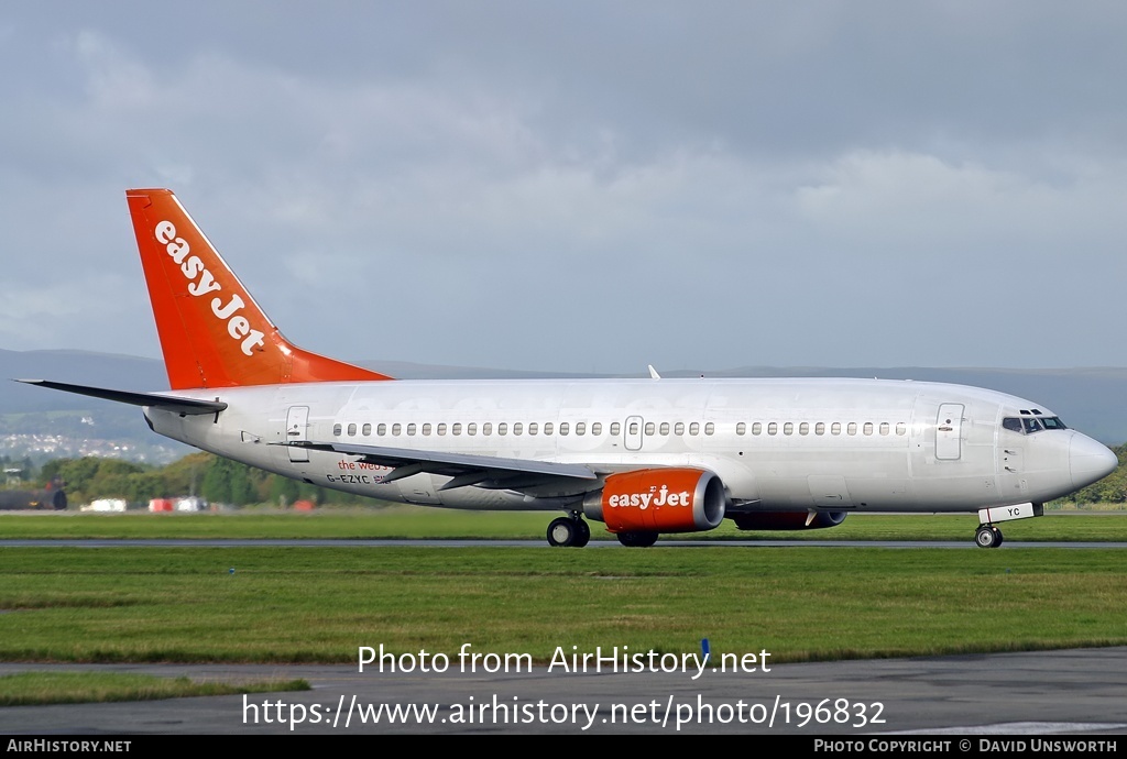 Aircraft Photo of G-EZYC | Boeing 737-3Y0 | EasyJet | AirHistory.net #196832