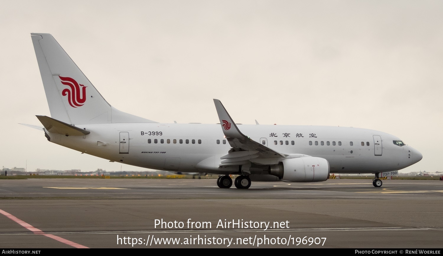 Aircraft Photo Of B-3999 | Boeing 737-79L BBJ | Beijing Airlines ...