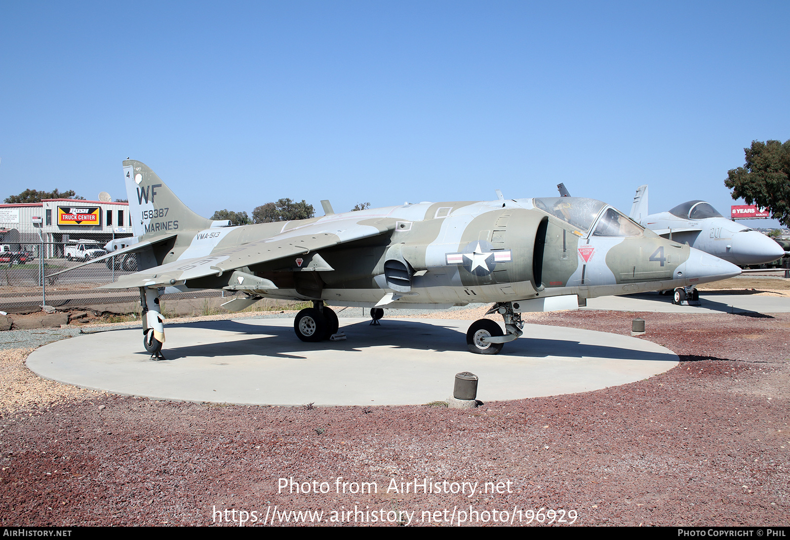 Aircraft Photo of 158387 | Hawker Siddeley AV-8C Harrier | USA - Marines | AirHistory.net #196929