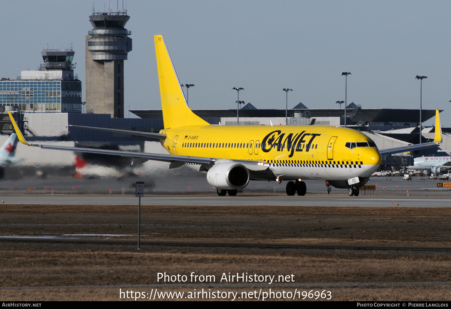 Aircraft Photo of D-AHFO | Boeing 737-8K5 | CanJet Airlines | AirHistory.net #196963