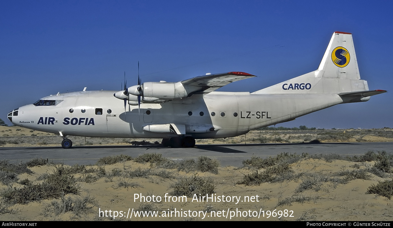 Aircraft Photo of LZ-SFL | Antonov An-12BP | Air Sofia | AirHistory.net #196982