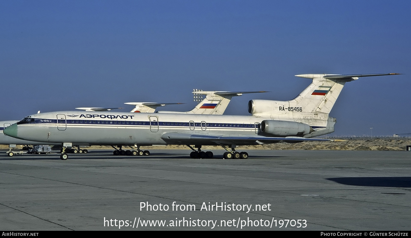 Aircraft Photo of RA-85456 | Tupolev Tu-154B-2 | Aeroflot | AirHistory.net #197053