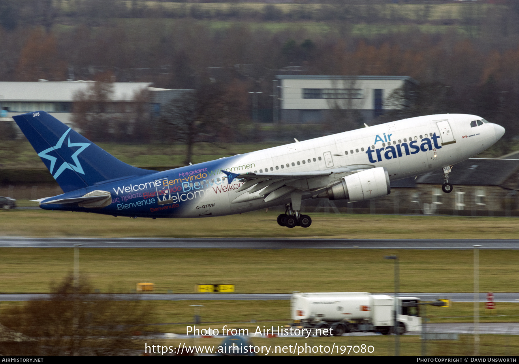 Aircraft Photo of C-GTSW | Airbus A310-304 | Air Transat | AirHistory.net #197080