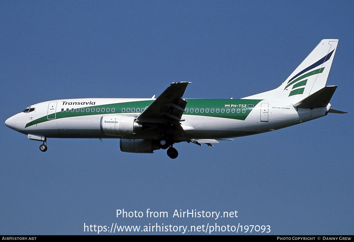 Aircraft Photo of PH-TSZ | Boeing 737-3K2 | Transavia | AirHistory.net #197093