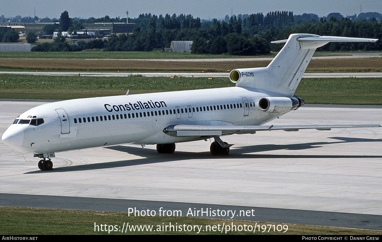 Aircraft Photo of F-GCMX | Boeing 727-2X3/Adv | Constellation International Airlines | AirHistory.net #197109