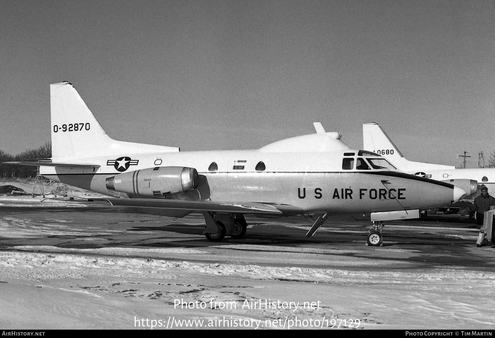 Aircraft Photo of 59-2870 / 0-92870 | North American NT-39A | USA - Air Force | AirHistory.net #197129