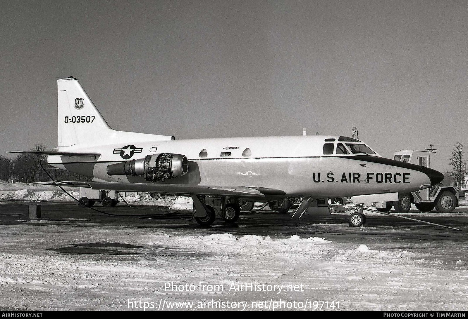 Aircraft Photo of 60-3507 / 0-03507 | North American T-39F | USA - Air Force | AirHistory.net #197141