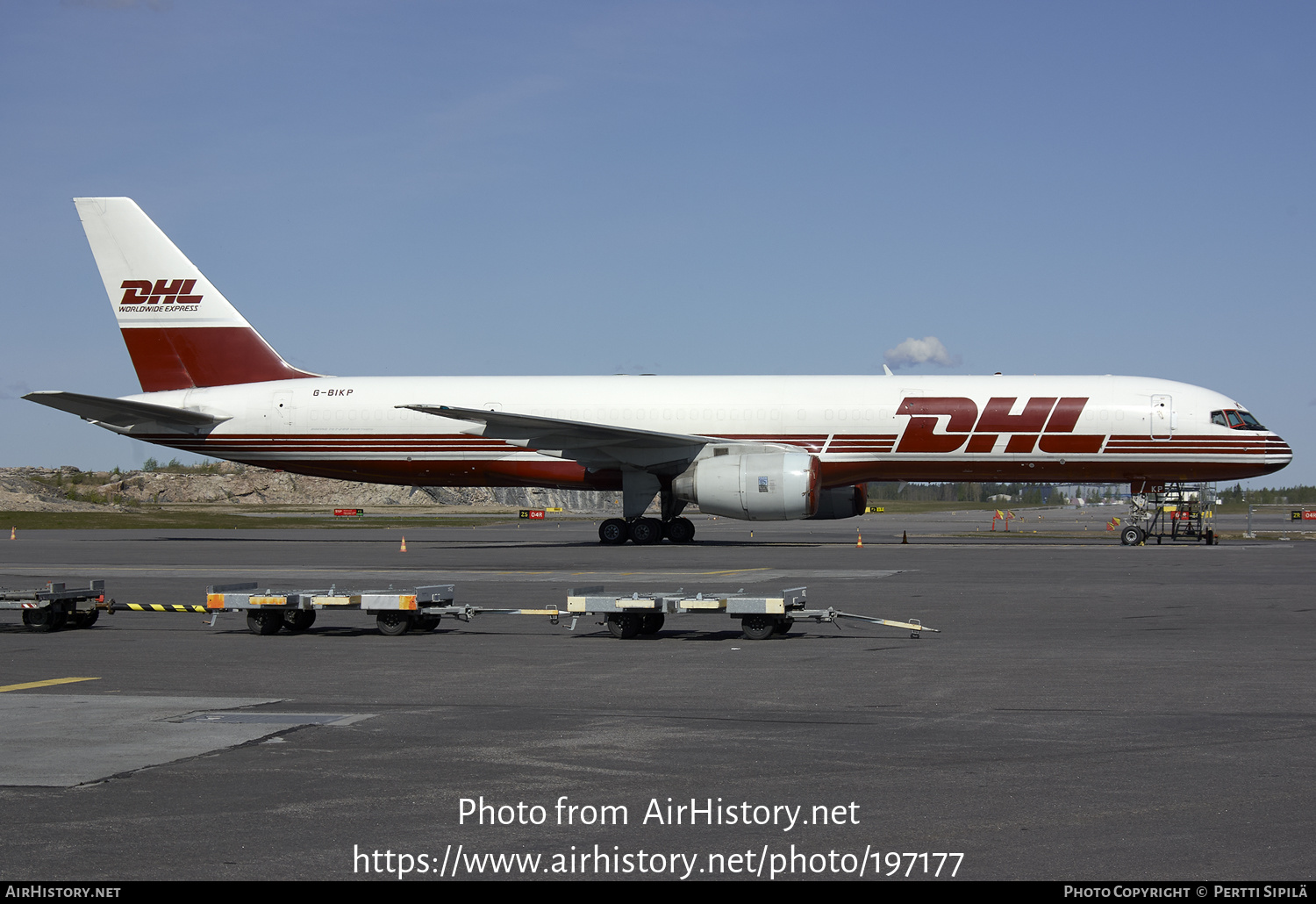 Aircraft Photo of G-BIKP | Boeing 757-236/SF | DHL Air | AirHistory.net #197177