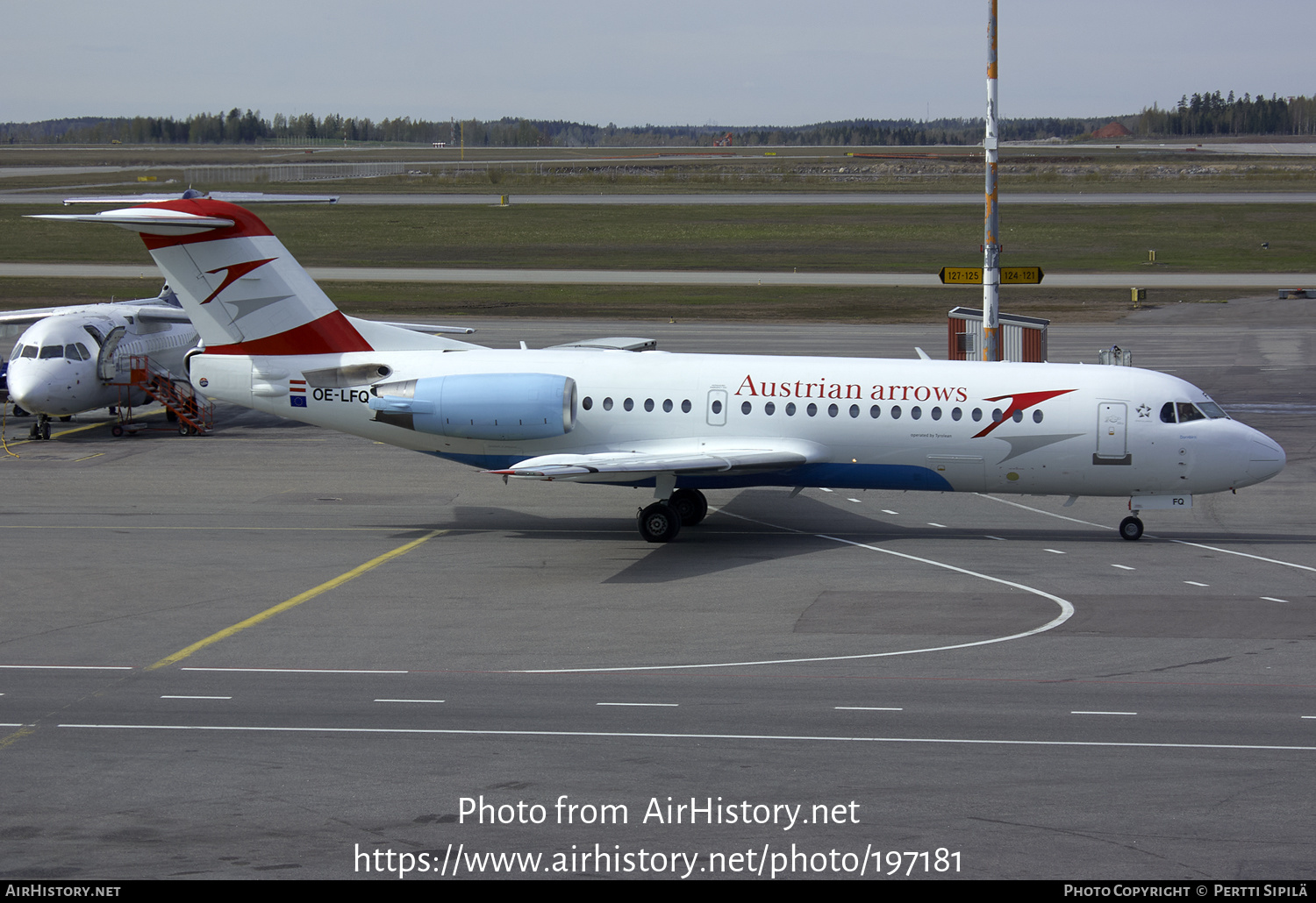 Aircraft Photo of OE-LFQ | Fokker 70 (F28-0070) | Austrian Arrows | AirHistory.net #197181