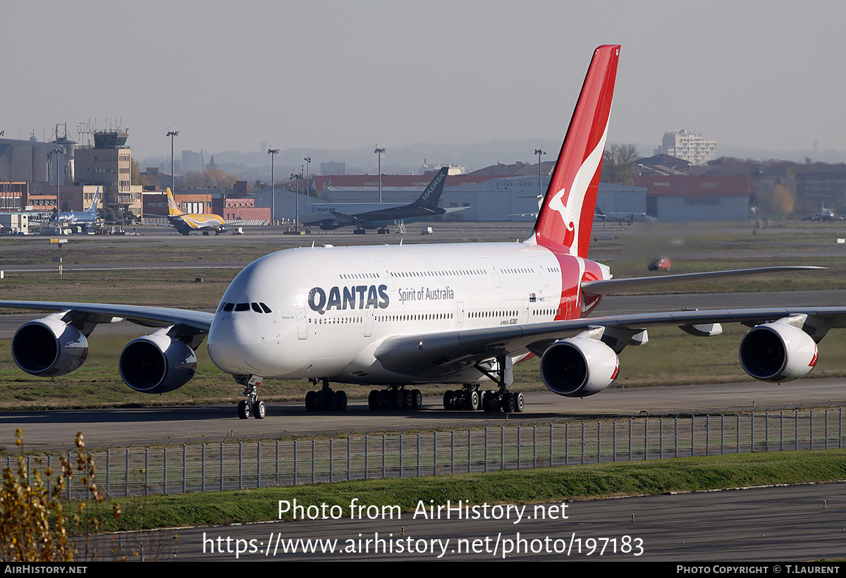 Aircraft Photo of F-WWAD | Airbus A380-842 | Qantas | AirHistory.net #197183