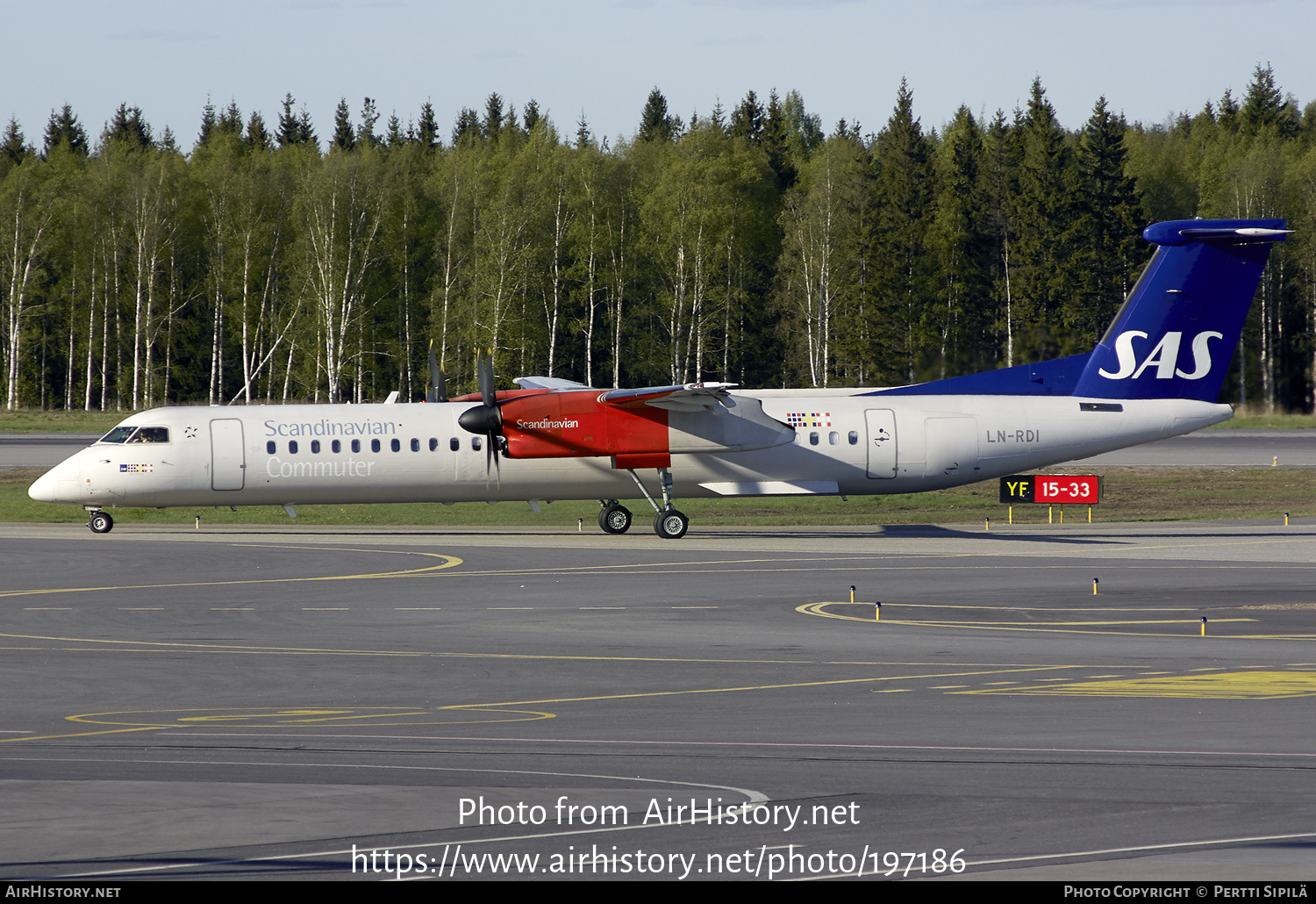 Aircraft Photo of LN-RDI | Bombardier DHC-8-402 Dash 8 | Scandinavian Commuter - SAS | AirHistory.net #197186