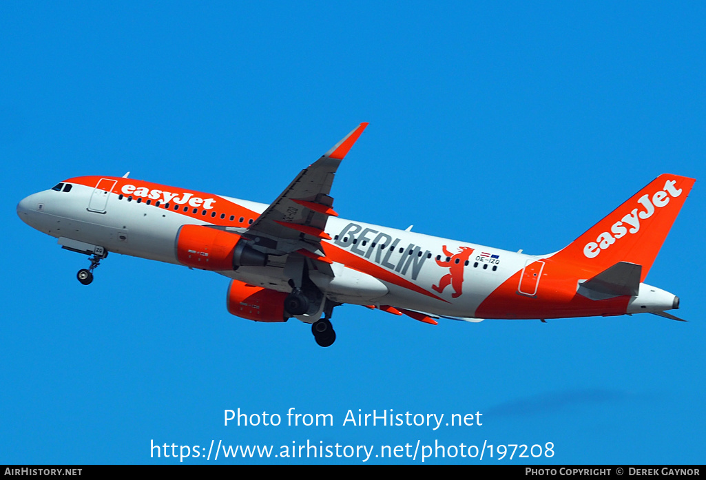 Aircraft Photo of OE-IZQ | Airbus A320-214 | EasyJet | AirHistory.net #197208