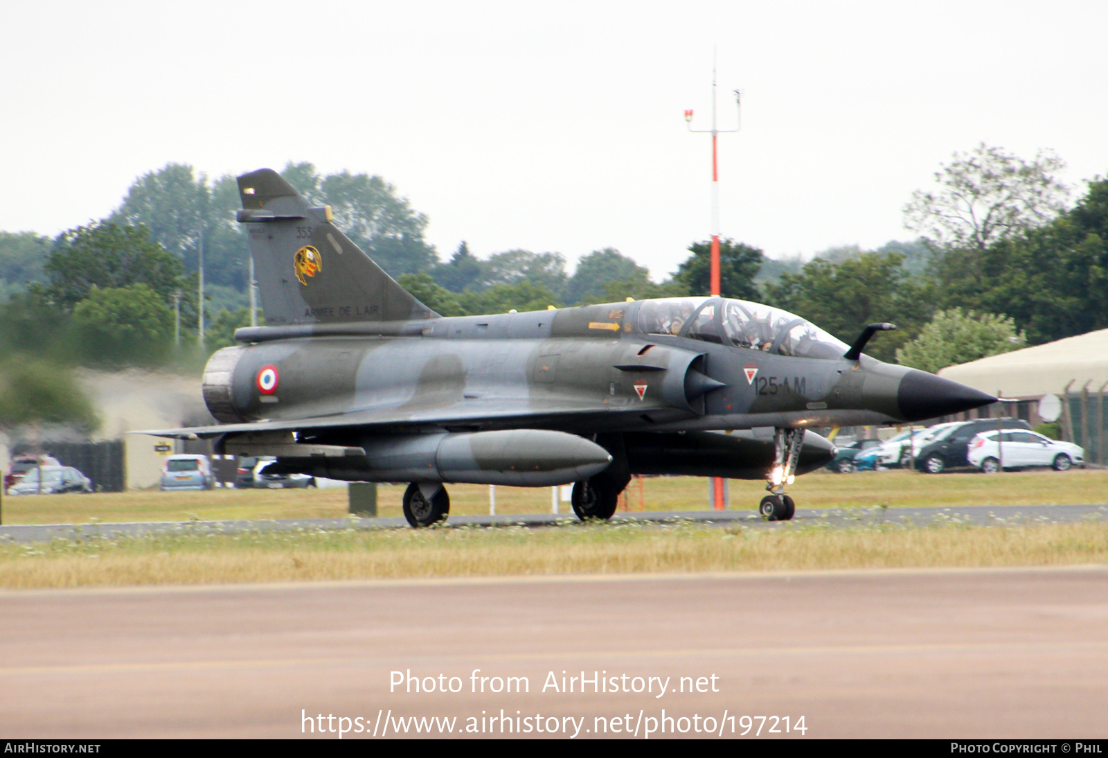 Aircraft Photo of 353 | Dassault Mirage 2000N | France - Air Force | AirHistory.net #197214