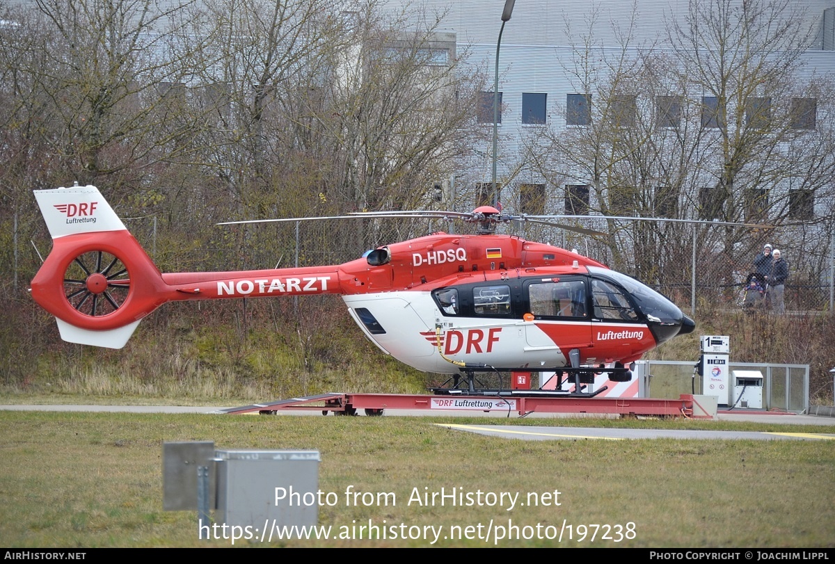 Aircraft Photo of D-HDSQ | Airbus Helicopters H-145 (BK-117D-2) | DRF Luftrettung - German Air Rescue | AirHistory.net #197238