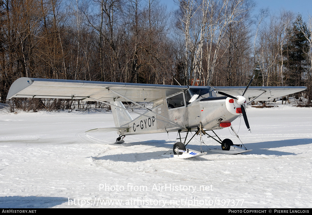 Aircraft Photo of C-GYOP | Class Bushcaddy R-120 | AirHistory.net #197377