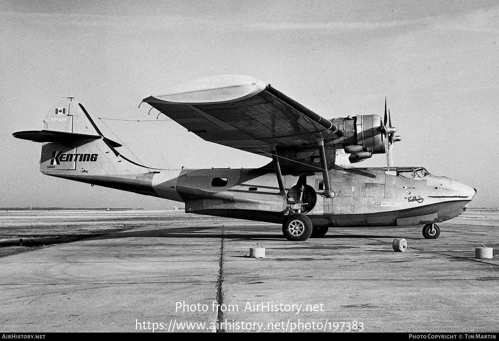 Aircraft Photo of CF-UAW | Consolidated 28-5AMC Canso A | Kenting | AirHistory.net #197383