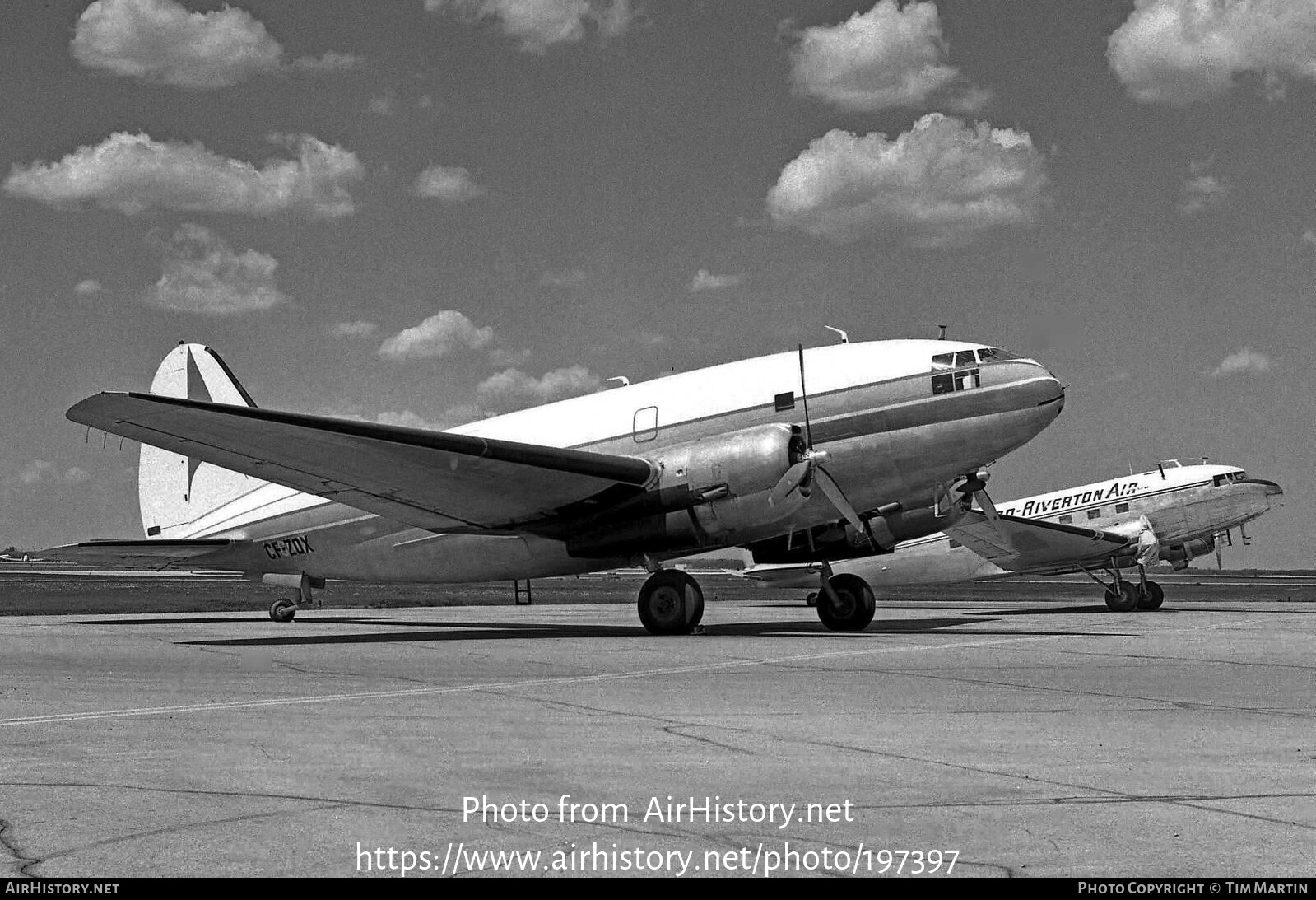 Aircraft Photo of CF-ZQX | Curtiss C-46F Commando | AirHistory.net #197397