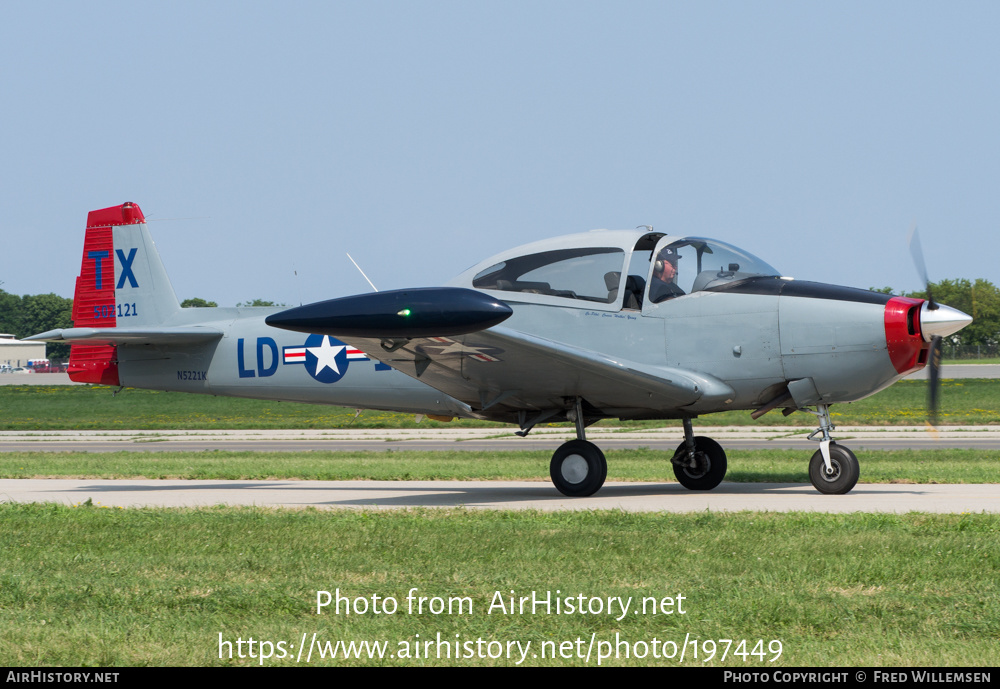 Aircraft Photo of N5221K / 50212 | Ryan Navion B | USA - Air Force | AirHistory.net #197449