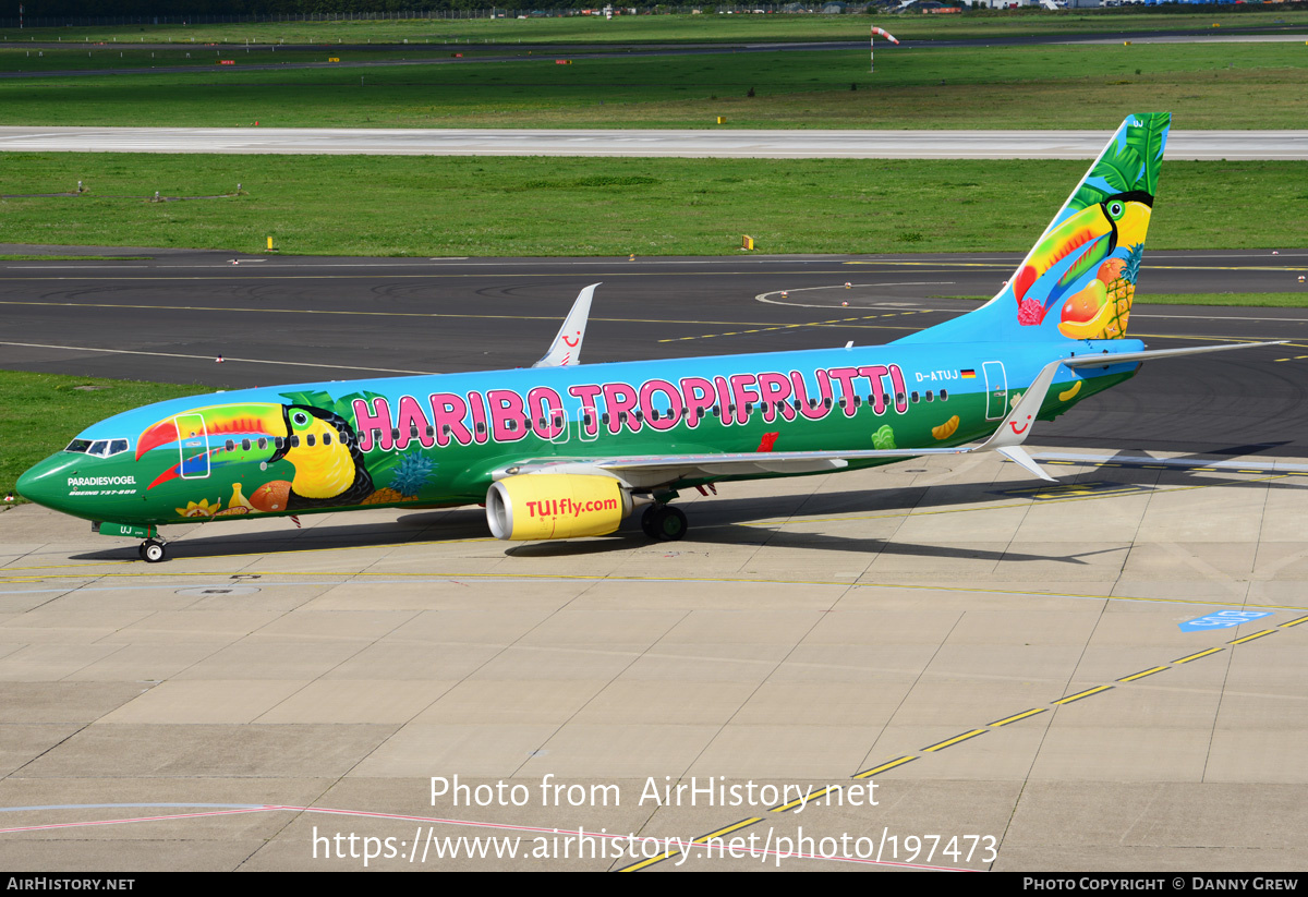 Aircraft Photo of D-ATUJ | Boeing 737-8K5 | TUIfly | AirHistory.net #197473