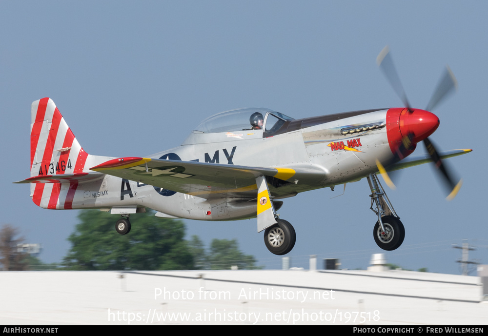 Aircraft Photo of N51MX / NL51MX / 413464 | Cavalier ETF-51D Mustang 2 | USA - Air Force | AirHistory.net #197518