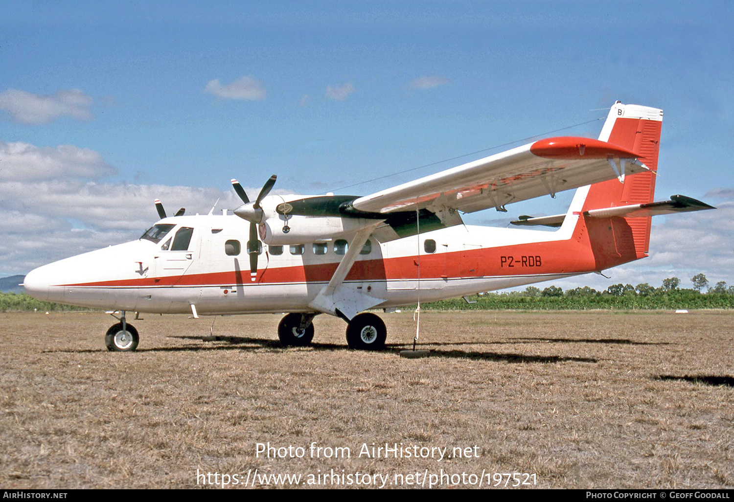 Aircraft Photo of P2-RDB | De Havilland Canada DHC-6-200 Twin Otter | AirHistory.net #197521