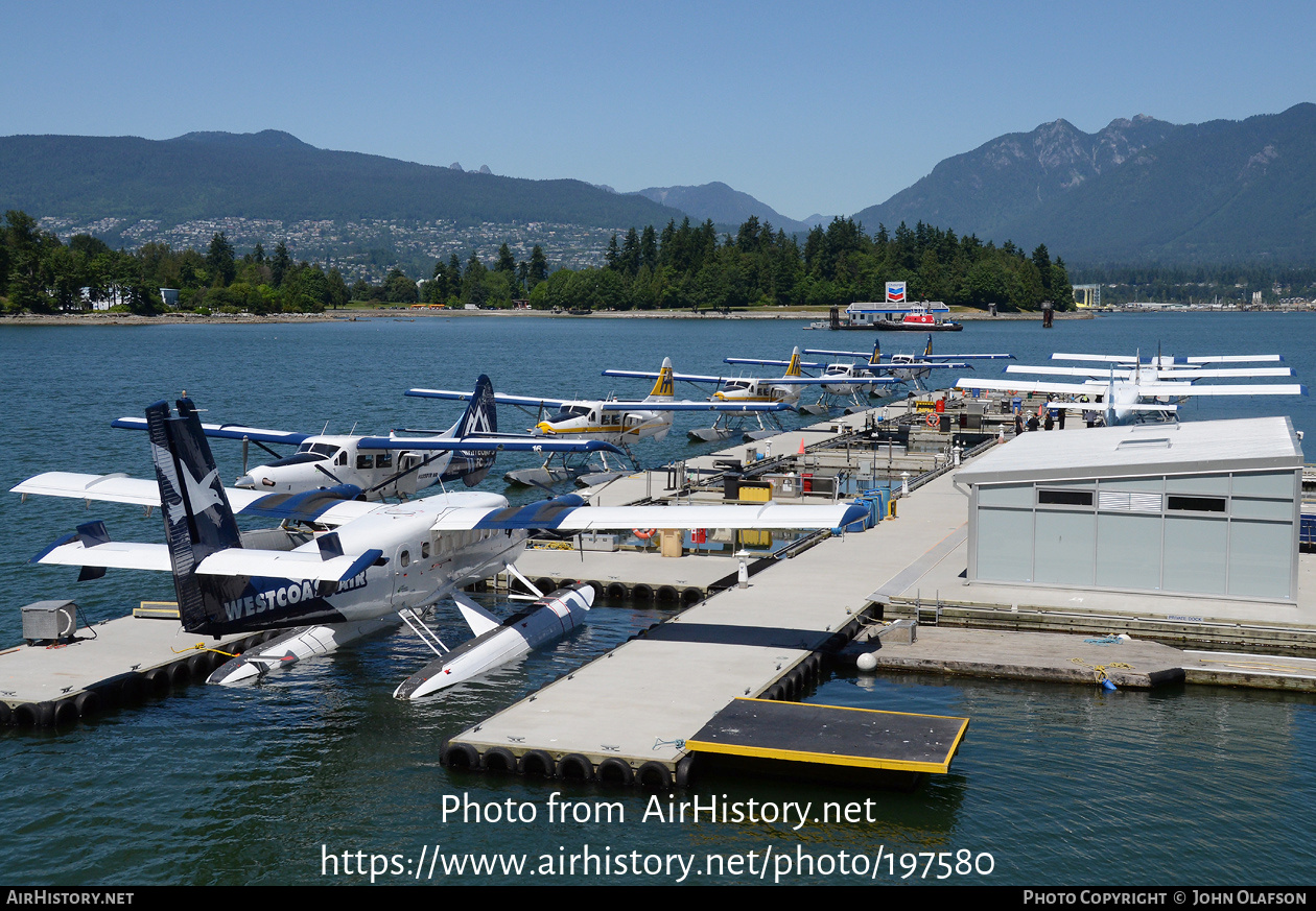 Aircraft Photo of C-FGQH | De Havilland Canada DHC-6-100 Twin Otter | West Coast Air | AirHistory.net #197580