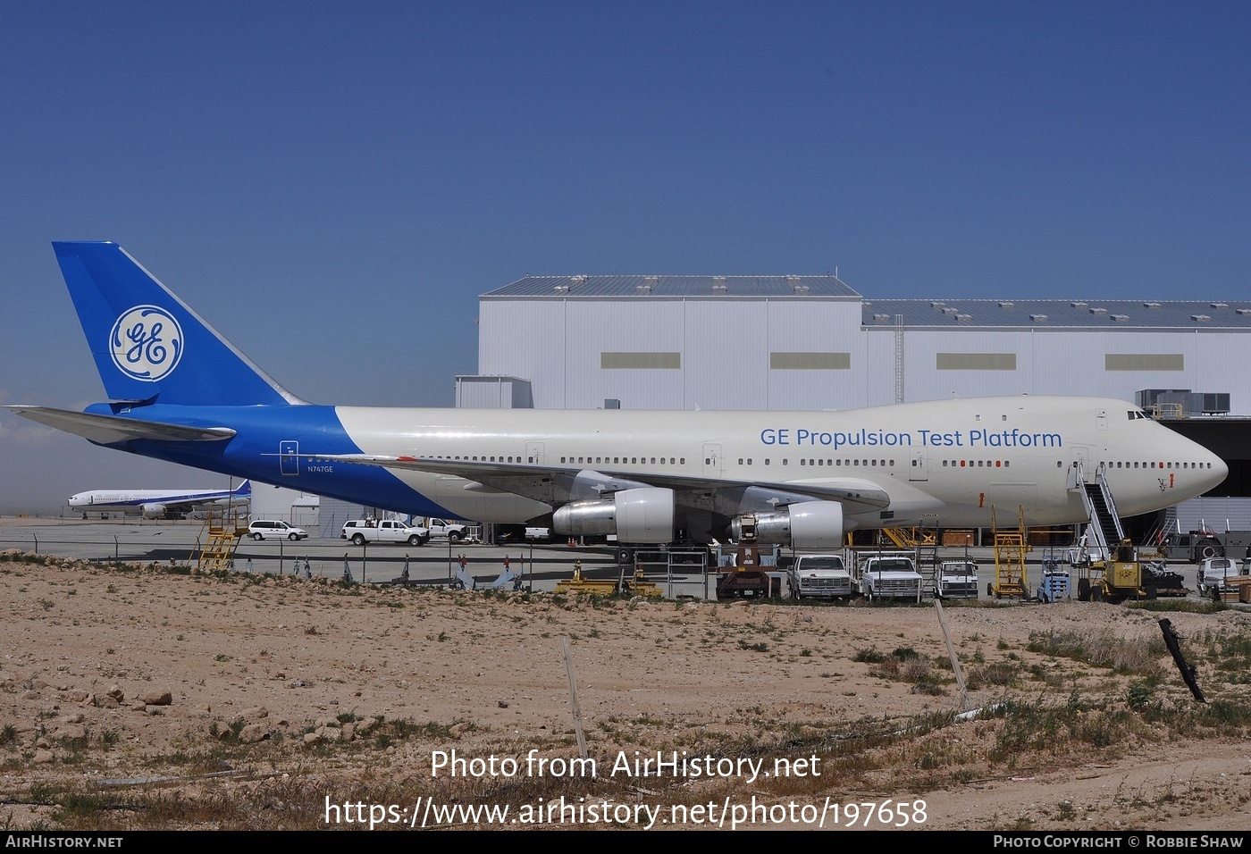 Aircraft Photo of N747GE | Boeing 747-121 | General Electric - GE | AirHistory.net #197658