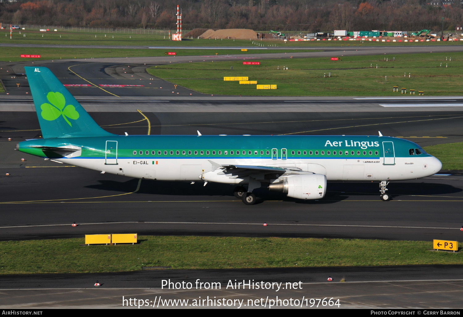 Aircraft Photo of EI-GAL | Airbus A320-214 | Aer Lingus | AirHistory.net #197664