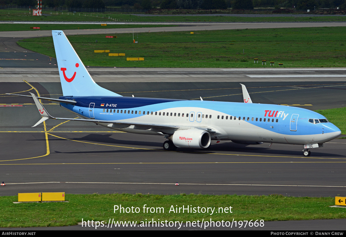 Aircraft Photo of D-ATUC | Boeing 737-8K5 | TUIfly | AirHistory.net #197668