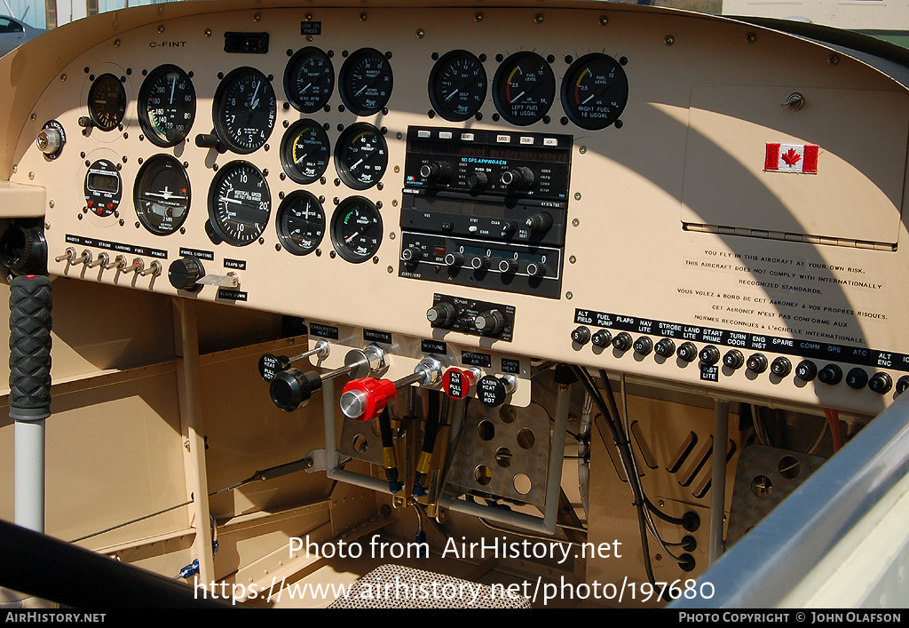 Aircraft Photo of C-FINT | Van's RV-9A | AirHistory.net #197680