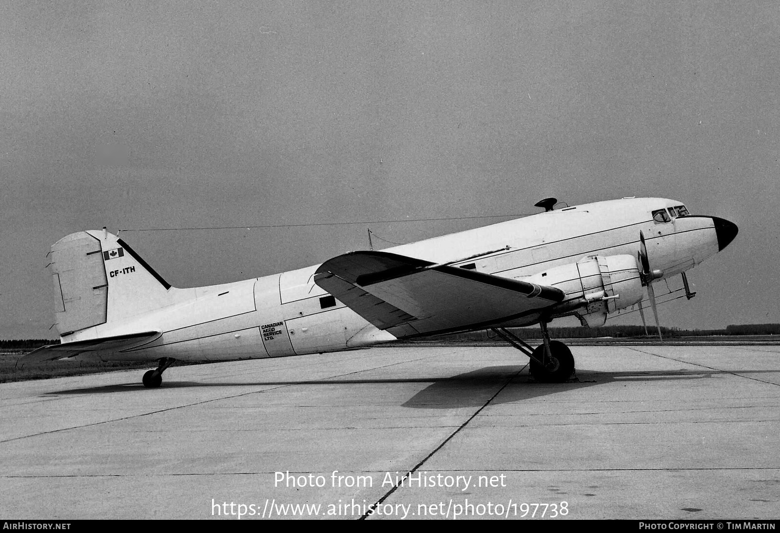 Aircraft Photo of CF-ITH | Douglas C-47A Skytrain | Canadian Aero Service | AirHistory.net #197738