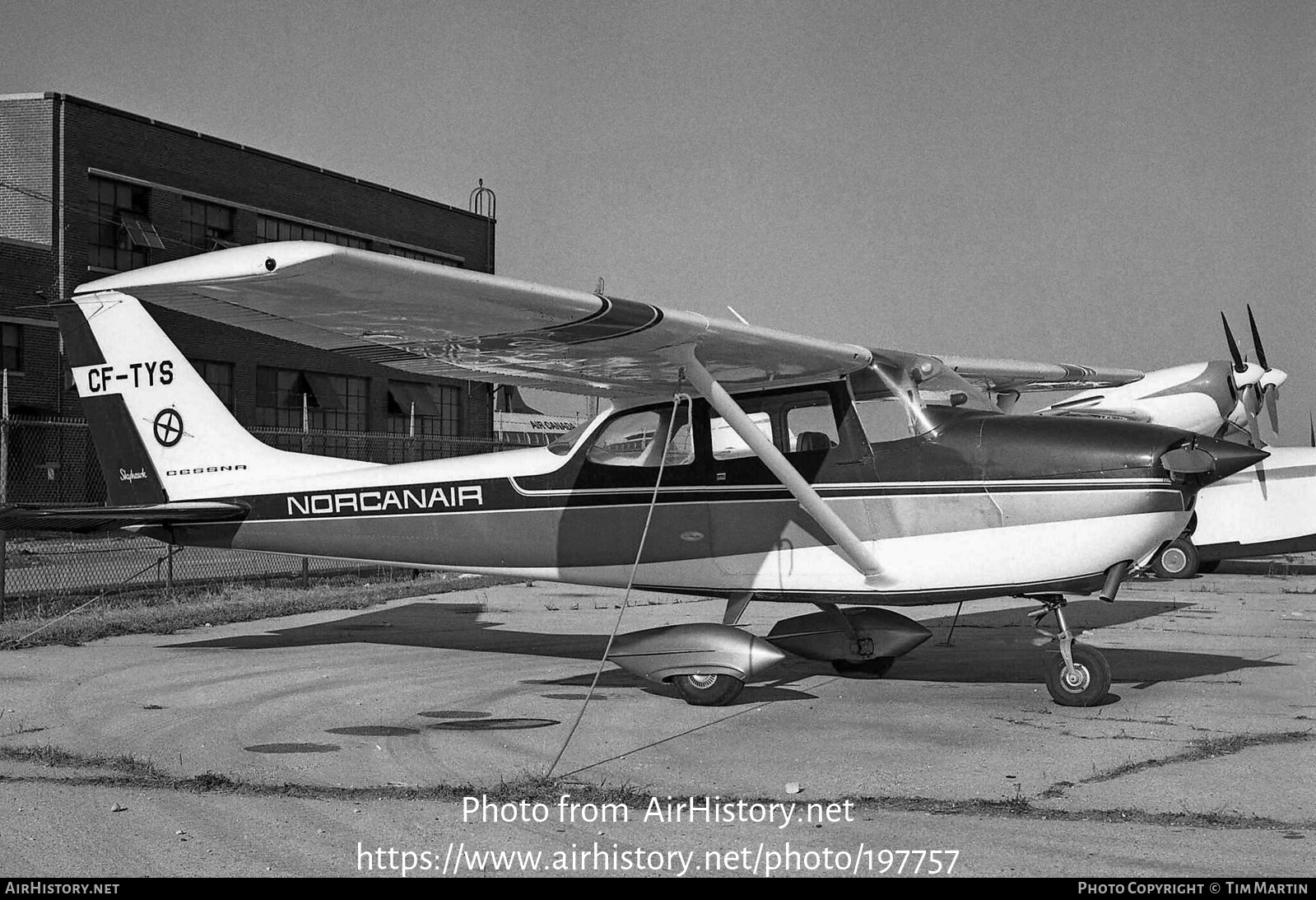 Aircraft Photo of CF-TYS | Cessna 172K Skyhawk | Norcanair - North Canada Air | AirHistory.net #197757