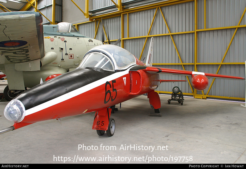 Aircraft Photo of XR534 | Hawker Siddeley Gnat T.1 | UK - Air Force | AirHistory.net #197758