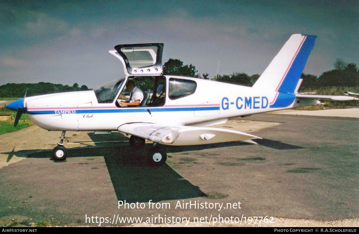 Aircraft Photo of G-CMED | Socata TB-9 Tampico Club | AirHistory.net #197762