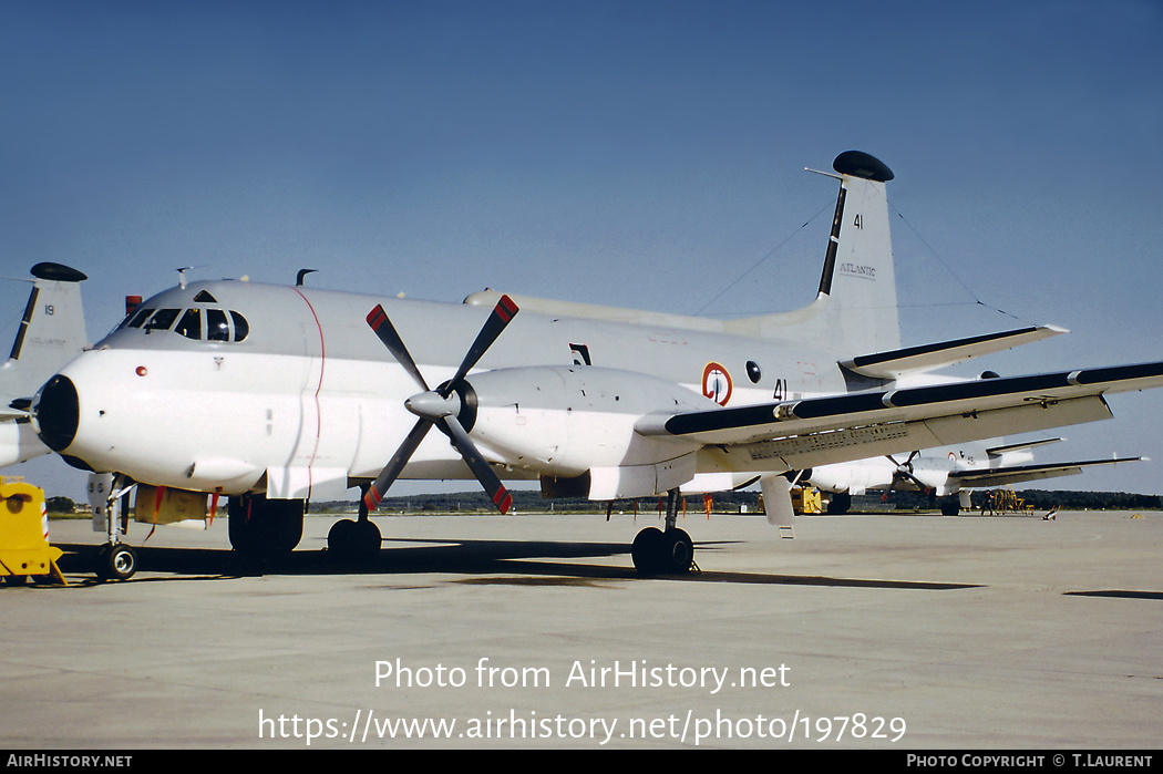 Aircraft Photo of 41 | Bréguet 1150 Atlantic | France - Navy | AirHistory.net #197829