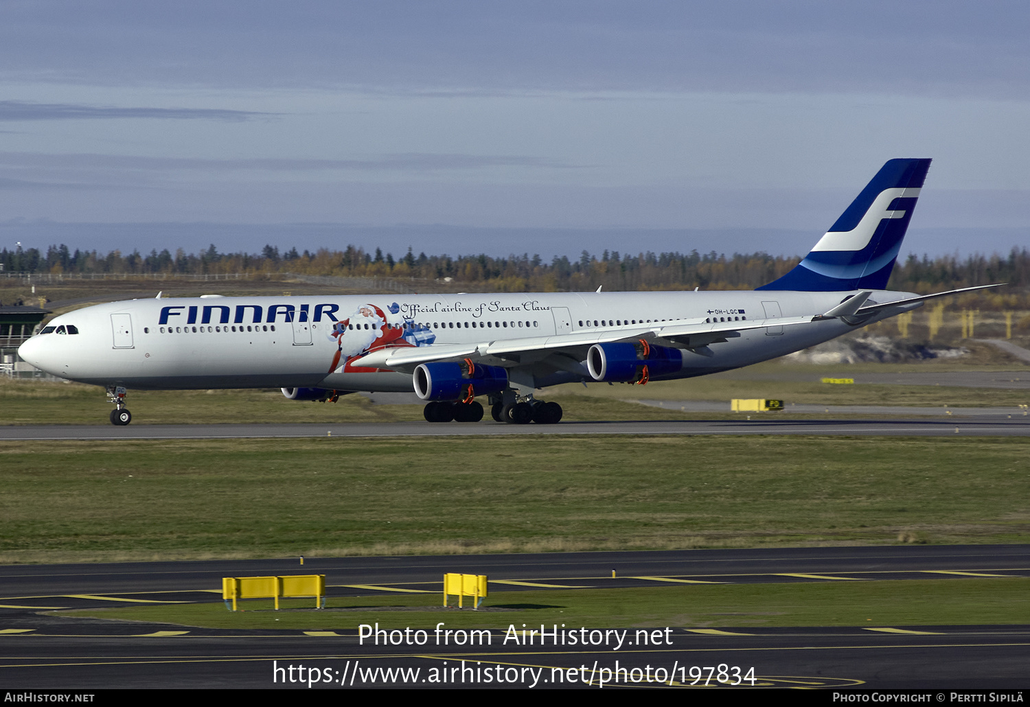 Aircraft Photo of OH-LQC | Airbus A340-313 | Finnair | AirHistory.net #197834